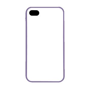 iPhone 4, borde antigolpes morado