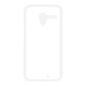 Moto X, borde plástico blanco