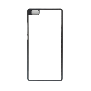Huawei P8 Lite, borde plástico negro
