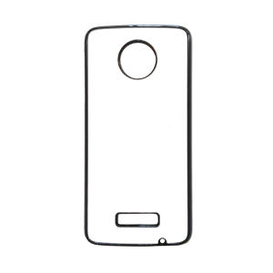 Moto Z, borde plástico negro