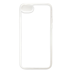 Iphone 7 / iPhone 8 / iPhone SE 2020, borde antigolpes transparente