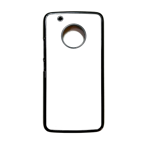Moto G5 Plus, borde plástico negro