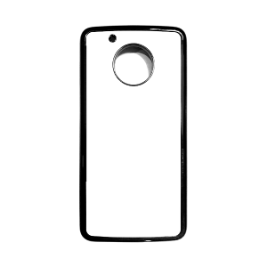 Moto G5, borde antigolpes negro