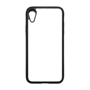 iPhone XR, borde antigolpes negro