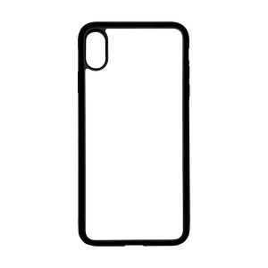 iPhone XS Max, borde antigolpes negro
