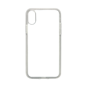iPhone X/XS, borde antigolpes transparente