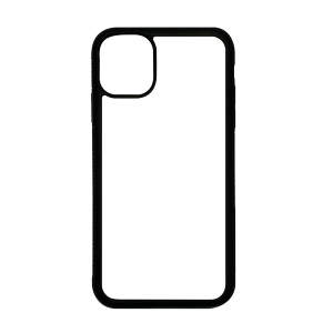 iPhone 11, borde antigolpes negro