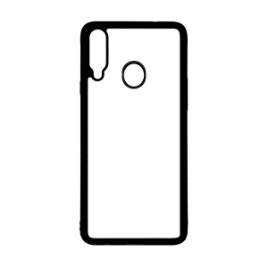 Galaxy A20s, borde antigolpes negro