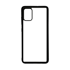 Galaxy A51, borde antigolpes negro