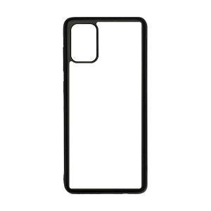 Galaxy A71, borde antigolpes negro