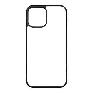 iPhone 12 / 12 Pro, borde antigolpes negro