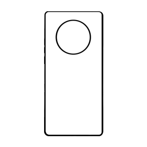 Huawei Mate 40 Pro, borde antigolpes negro