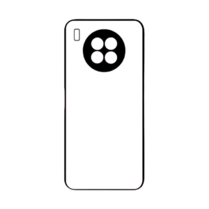 Huawei Nova 8i, borde antigolpes negro