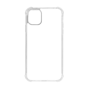 iPhone 11, borde antigolpes reforzado transparente