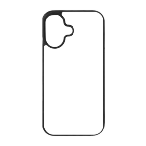 iPhone 16, borde antigolpes negro